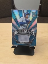 2021 Panini Spectra Brilliance Materials Blue Max Muncy /50 Patch