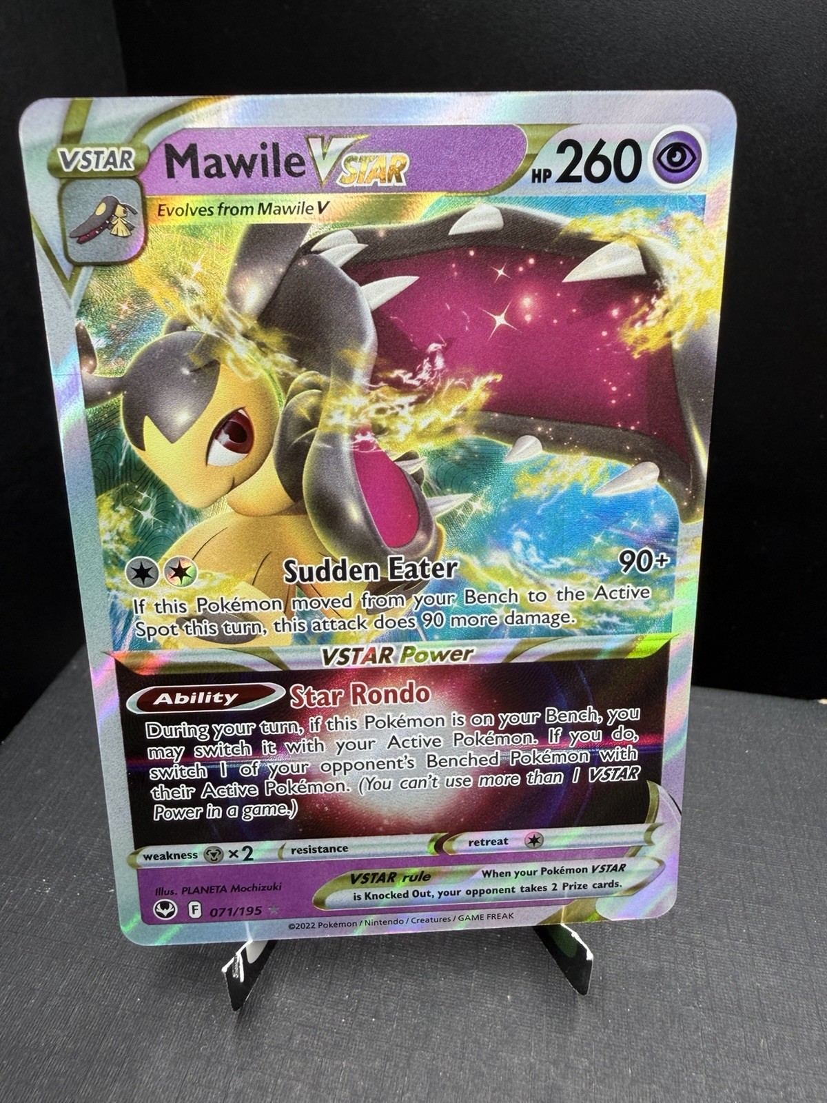 Pokemon TCG SWSH Silver Tempest Mawile VSTAR 071/195 Ultra Rare Holo NM