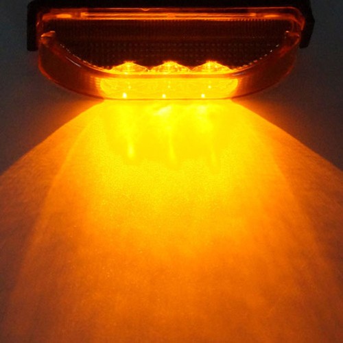 Marker Light Clearance LED Side Waterproof 4*1.33inch for Trailer Amber Truck = - Picture 4 of 13
