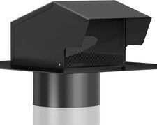 Removable Roof Vents 8 Inch, Roof Vent Cap Galvanized Steel Bathroom 8 Roof Exh