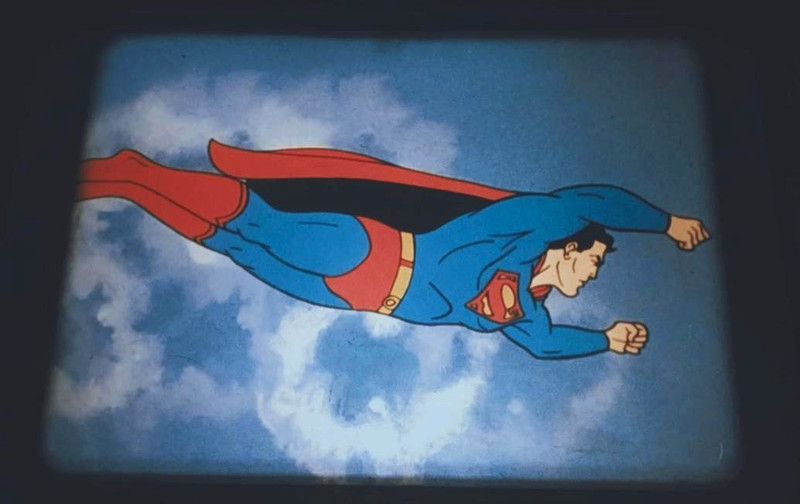 16mm film: SUPERMAN - 1966 "THE TREE MAN OF ARBORA" - FILMATION - AGFA  RARE