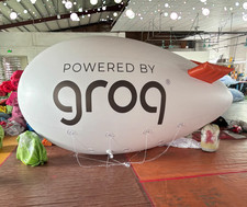 Giant Inflatable Helium Flying Balloon Advertising Blimp Free Logo 16ft 5M