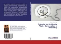 Potential For Residential Water Conservation In Dhaka City Sonia Ferdous Hoque