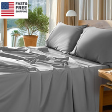 100 Egyptian Cotton Sheets Set - 1000 High Thread Count, Luxury 5-Star Hotel S