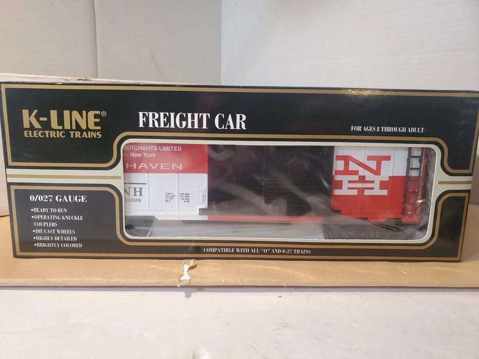 K-Line K641-9017 New Haven CLASSIC BoxCar 1998 TCA Convention New OB & MB - Image 2 of 4