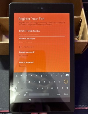 Fire HD 8  Tablet with Alexa 32GB Black 