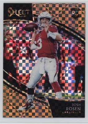 2018 Panini Select Field Level Copper Prizm /75 Josh Rosen #206 Rookie RC 3pb