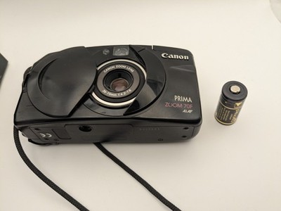 Canon Prima Zoom 70F Ai AF 35-70mm Analogkamera Kamera   Blitz ohne Funktion 