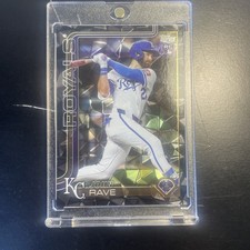 2025 Topps Chrome Rookie Sapphire Edition - John Rave #USC136 Black /10  