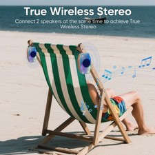 THROLX Bluetooth Speaker, Compact & Portable Speaker for Hiking, Green 5