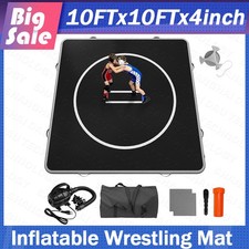 Inflatable Wrestling Mat for Kids & Family Training,Jiu Jitsu,MMA,Martial Arts