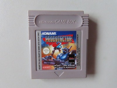 Nintendo Gameboy Probotector 2 Spiel (Nur Kassette) Konami Shooter Contra EUR