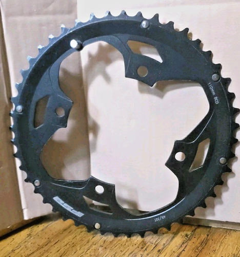 FSA Vero Pro Chainring 48T 110BCD 4 Bolt pattern Black WA682