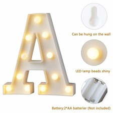 LED Alphabet Light Letter I For Home Party Decoration