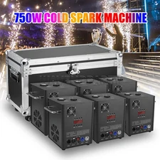 PAIDUN Cold Spark Machine 750W Firework Sparkler Effect Wedding Show Party Event