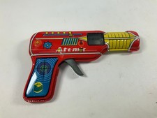 Vintage Tin Litho ATOMIC RAY GUN