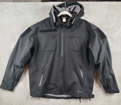VERTX INTEGRITY WATERPROOF JACKET LARGE REG BLACK F1 VTX8800 Hooded