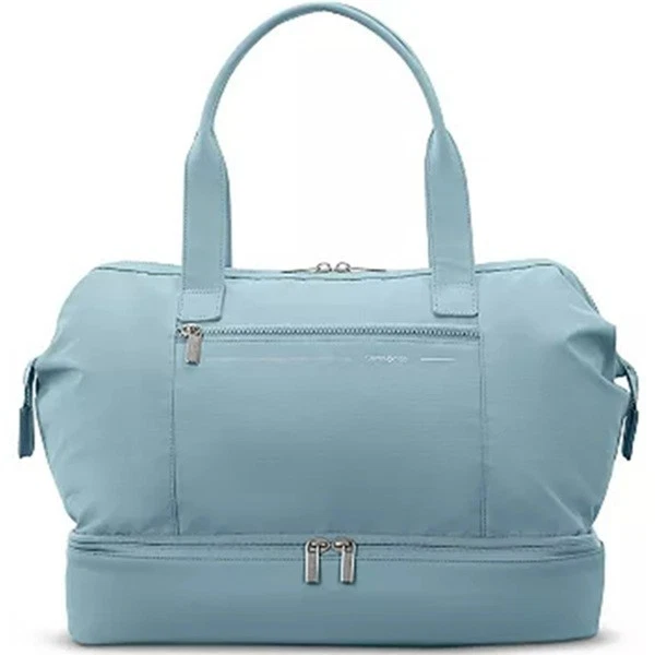 SAMSONITE Better than Basic Drop Bottom Weekender Duffel Vintage Blue - Image 2 of 4