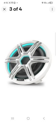 Fusion 010-02918-41 Apollo 10'' LED Marine Subwoofer with Sports White Grille