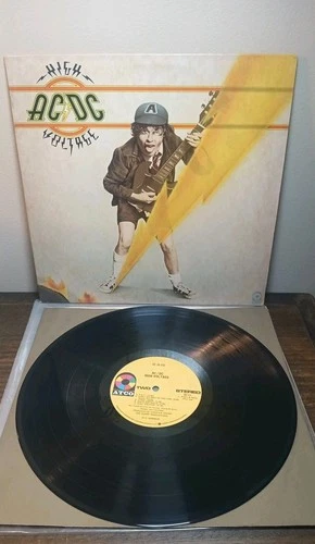 AC/DC-High Voltage-US 1st Press ATCO SD 36-142 SP 1976 Porky Prime Cut  VG+/VG+