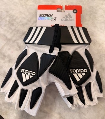 Adidas Scorch Destroy 2 Half Finger Football Gloves GripTack | Size  XL