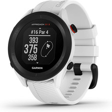 Approach S12 (White), Orologio Golf, GPS, 42.000 Campi Internazionali, Distanze 