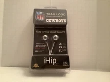 NFL Dallas Cowboys Team Logo Earphones iHip Zelkos USA 2011