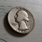 1944-P Washington Quarter 90% Silver ~ Free Shipping! #1