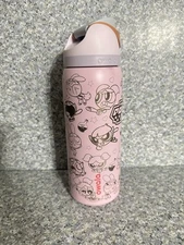 Powerpuff Inspired Engraved Owala 32 oz. freesip stainless steel water bottle