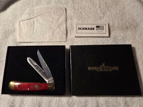 2001 Schrade Trappers Knife #0377-35th Grand National Quail Hunt-Ellenville NY