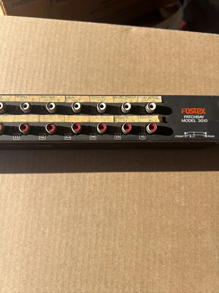 Fostex Patchbay Model 3010 Panel Rack Mount Unit - Image 4 of 4