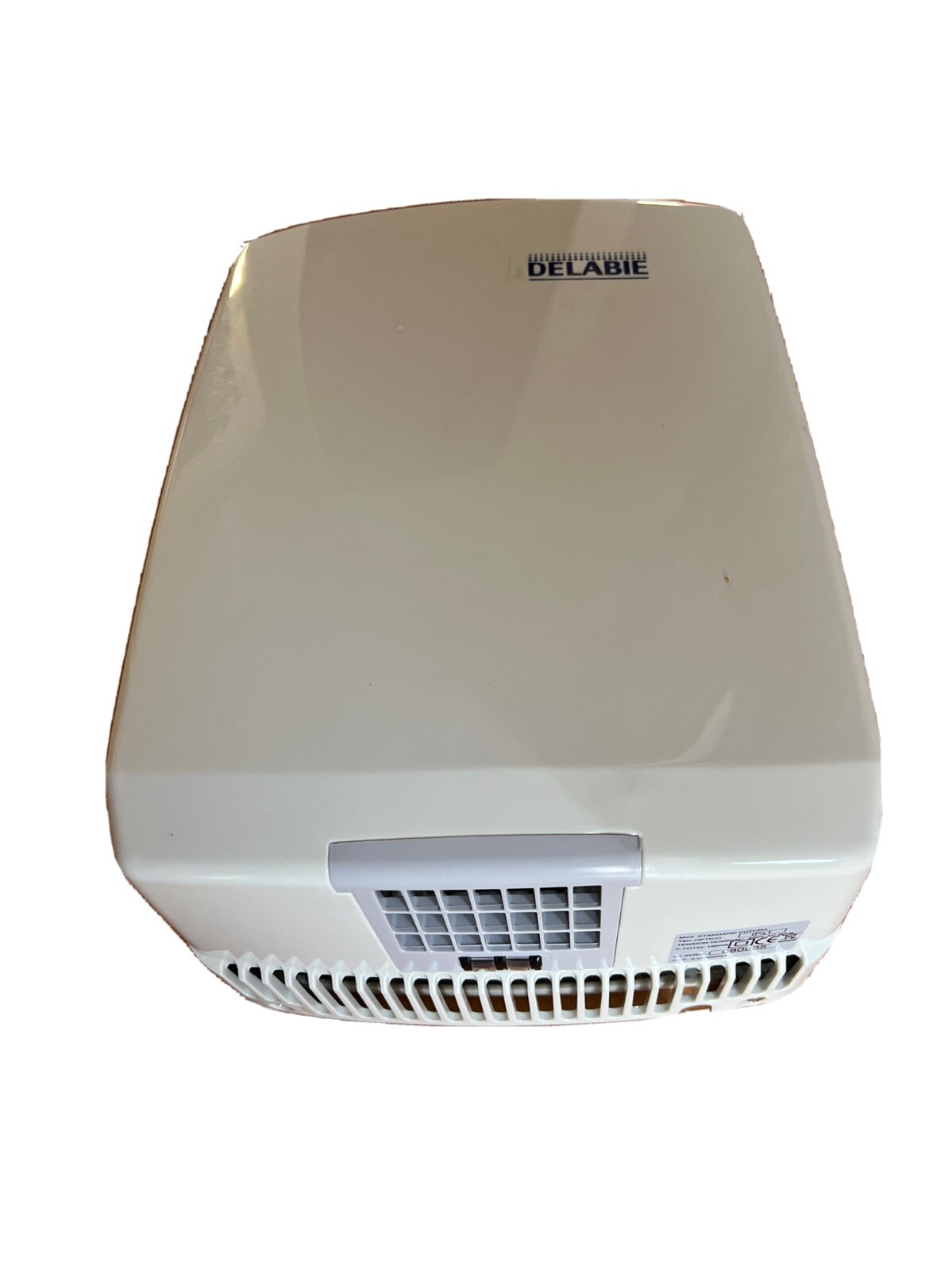 Sèche-mains automatique DELABIE Futura à air pulsé ultra rapide pour entreprise