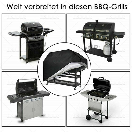 Neu Premium Grillabdeckung BBQ Grill Abdeckhaube Gasgrill Smoker Schutzhülle - Bild 4 von 14