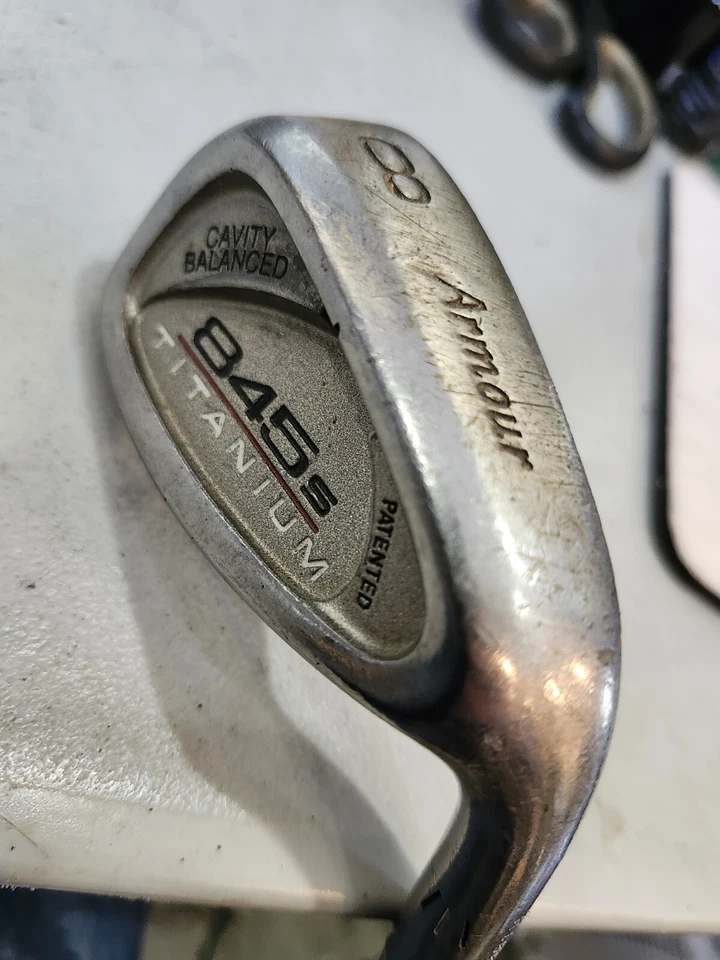 Tommy Armour 845s Titanium 8 Iron 37"long G Force Graphite Regular New Grip - Image 3 of 4