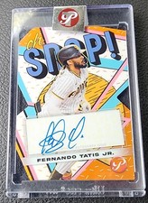2023 Topps Pristine Fernando Tatis Jr  Encased Oh Snap Die Cut Auto /25 Padres