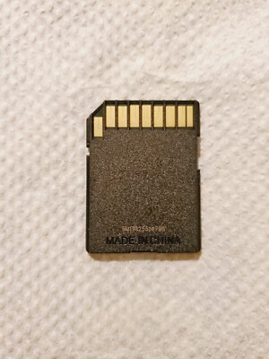 2020-2022 CHEVROLET GMC NAVIGATION SD CARD 8483 2854 FACTORY GM