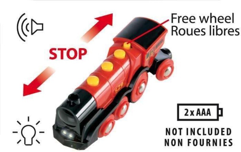 Mighty Red Action Locomotive Slide 10