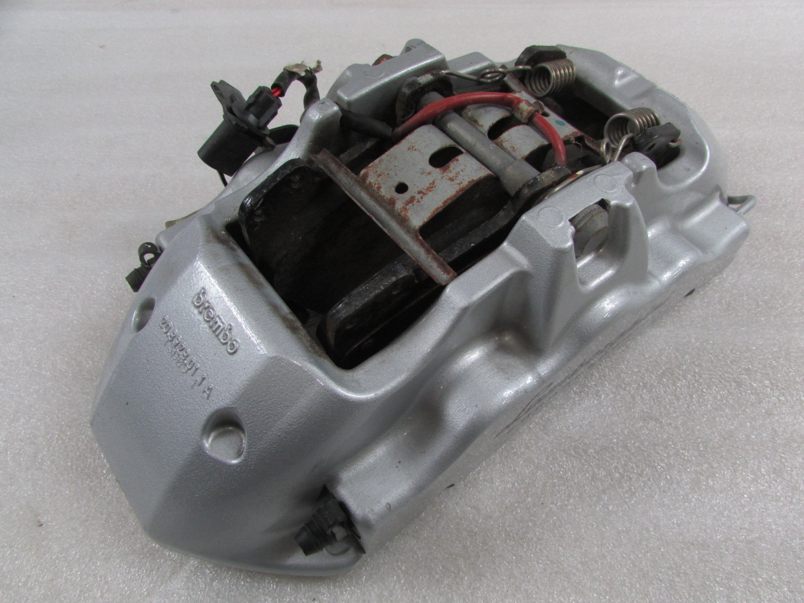 Lamborghini Huracan, Caliper, LH, Left front, Silver, Used, P/N 4T0615105B