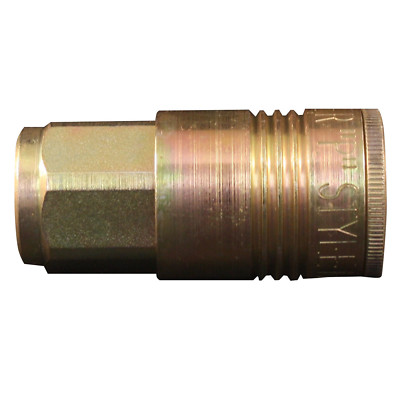 (1/5) Milton 1803 1/4'' Female NPT P-Style Coupler, 68 CFPM, STEEL-Fast, Free S&H