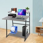 New ListingModern Free Standing Home Office Desk Rolling Computer Desk 3-tier Computer Desk