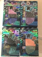 Volcom 4 Pack Boxer Briefs 5.5 inch Inseam New Men Pink Purple Black Gray