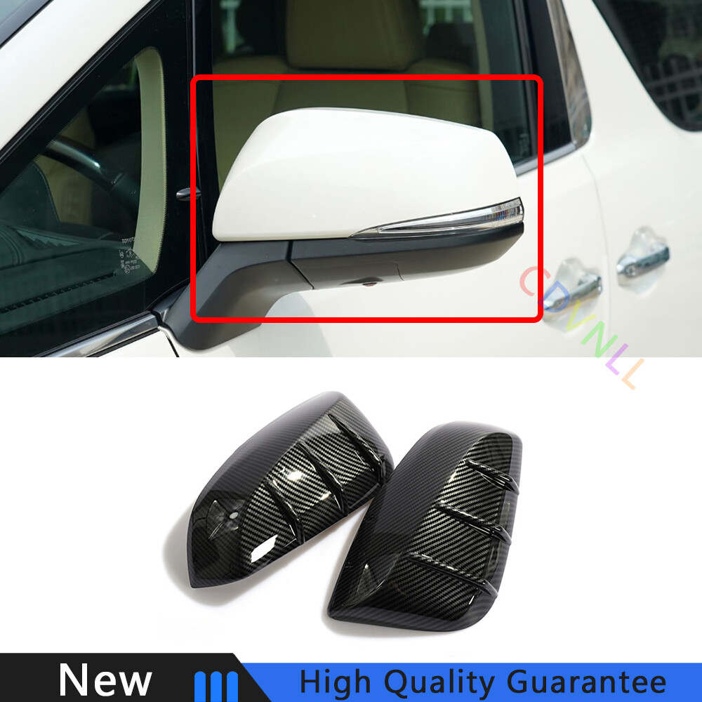 For Toyota Alphard 2016-2021 Carbon Fiber Exterior Car Side