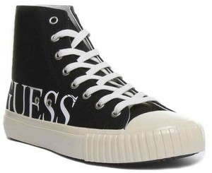 Guess Fm7Nwhfab12 Basket Toile Hommes en Noir Taille 6 - 12 | eBay