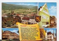 POSTCARD - Neustadt an der Weinstrasse Rhineland GERMANY Various views 1975