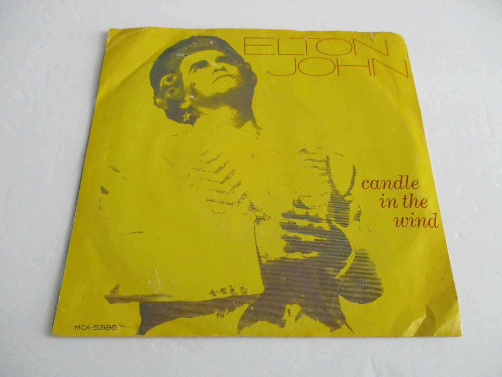 Elton John Candle In The Wind/ Sorry Seems To Be The Hardest Word Vinyl 7" 45RPM