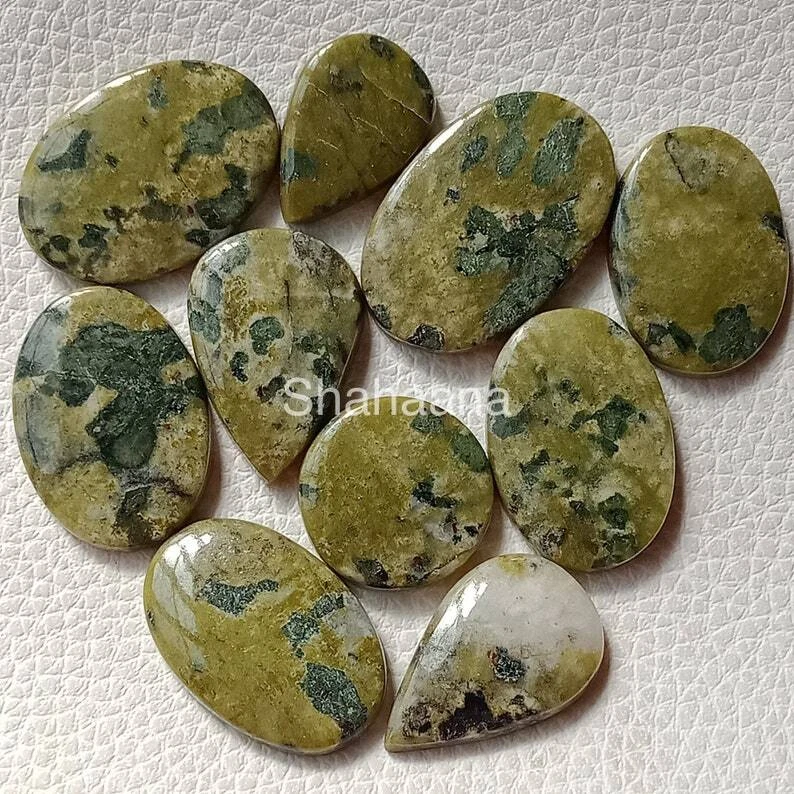 Beautiful Canadian Jade Cabochon Natural Loose Gemstone - Image 3 of 4