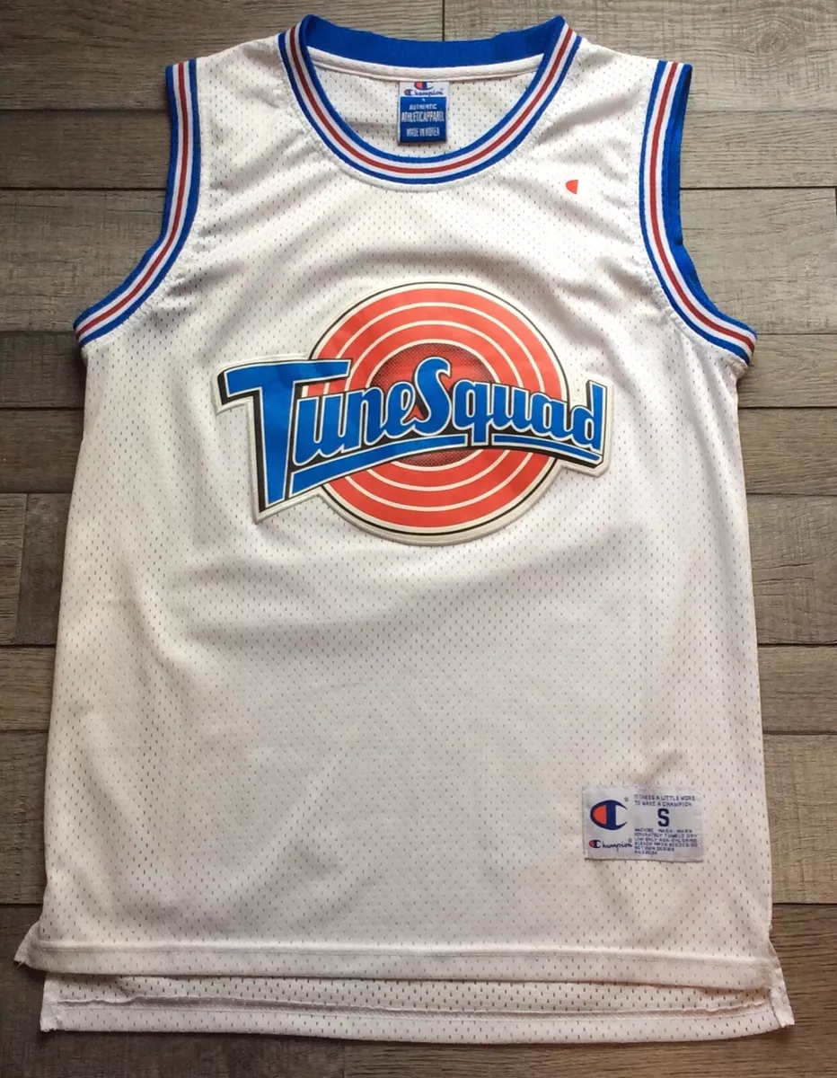 Space Jam Tune Squad Bill Murray #22 Jersey Stitched Authentic White Sz  Small S