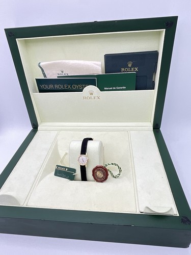 ROLEX Precision 9169 K18YG Cal.1310 Solid 18k Yellow Gold W/XL Jewelry Box - Picture 5 of 23