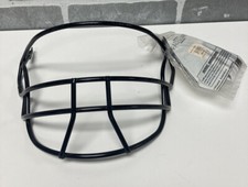New Schutt SBG Air Steel Softball Black Face Guard w/Hardware NOS