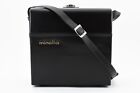 《 Near Mint 》 Minolta Camera Carry Bag Case Black Leazer From Japan